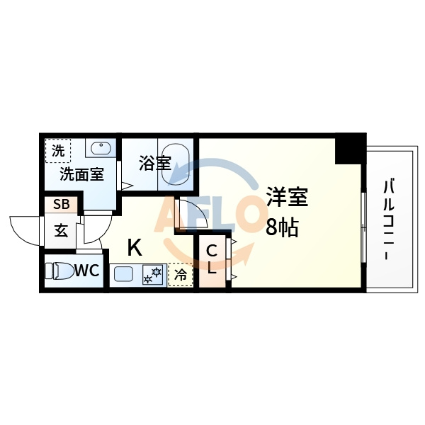 ASTIA西中島IIの間取り|ASTIA西中島Ⅱ　間取り