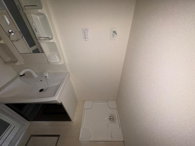アムール菊陽の洗面所|洗濯機置場