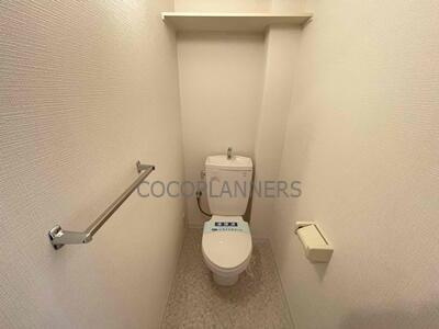 菊池郡菊陽町光の森６丁目の賃貸マンションのトイレ