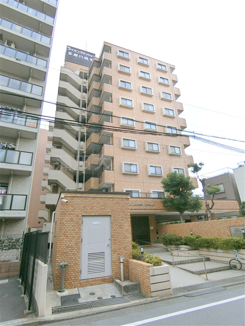 ライオンズマンション多摩川緑地の外観