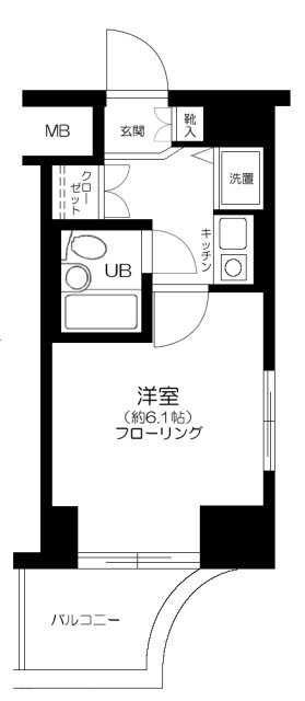 藤和シティコープ新小岩Ⅱの間取り|間取りです。
