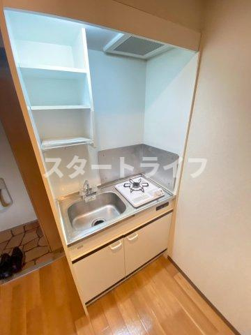 大阪市淀川区東三国６丁目の賃貸マンションのキッチン