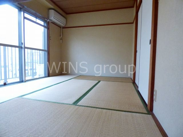 世田谷区砧３丁目の賃貸マンションのその他共用部分|南向きの和室です