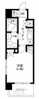 【間取り】 | プライムアーバン田町 | 間取りです。