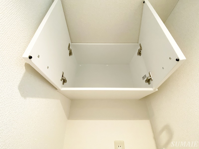ｂ’ＣＡＳＡ西日暮里の洗面所|洗面所の上部収納☆
