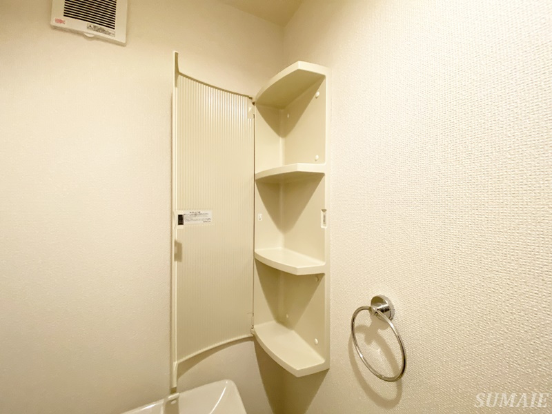 ｂ’ＣＡＳＡ西日暮里のトイレ|トイレ上部収納☆