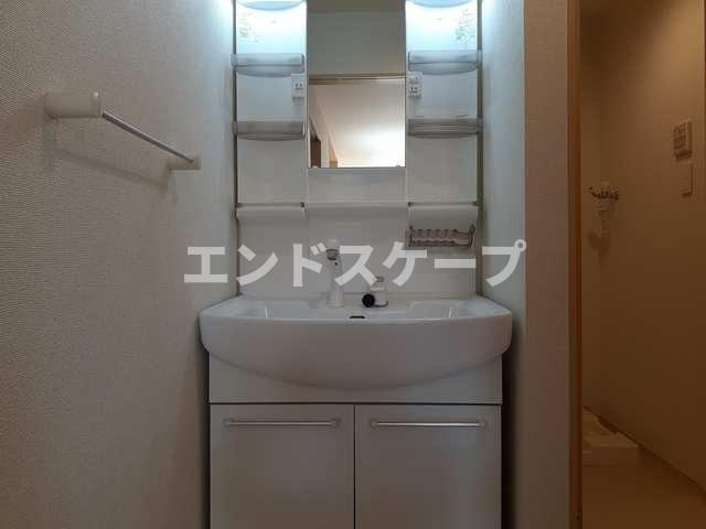 ウエストグラスＡの洗面所|高崎、前橋のお部屋探しはエンドスケープまで！お客様の理想お聞かせ下さい♪