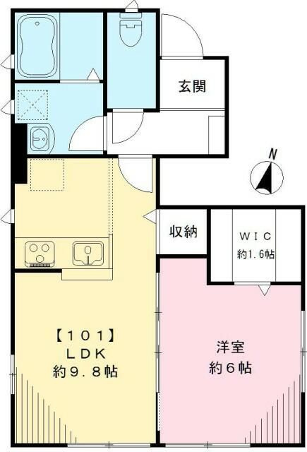 メゾンフローラの間取り