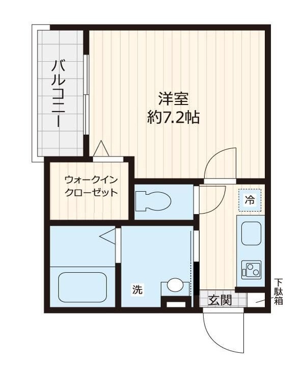ソラーナ大山の間取り|間取りです。