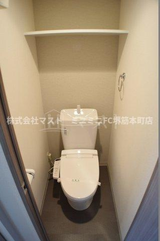 プレサンス松屋町駅前のトイレ