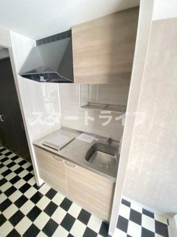大阪市淀川区新高２丁目の賃貸マンションのキッチン