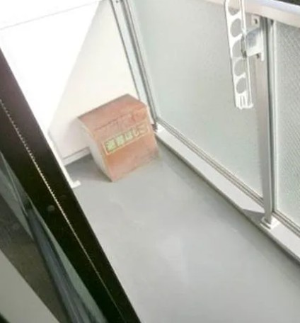 ロイヤルメゾン中丸のバルコニー