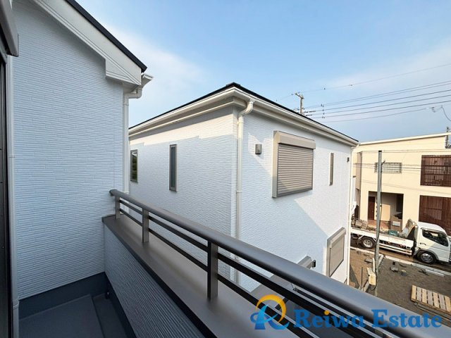 新規戸建　茅ヶ崎市浜之郷のバルコニー