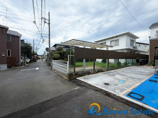 新規戸建　茅ヶ崎市浜之郷の前面道路含む現地写真