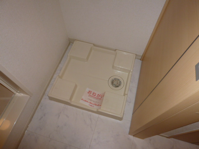 カルムメゾンⅠの洗面所|洗濯機置き場