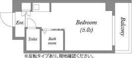 ドミール堺筋本町の間取り