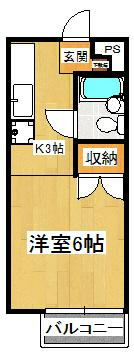 ハス　ニューハウンの間取り
