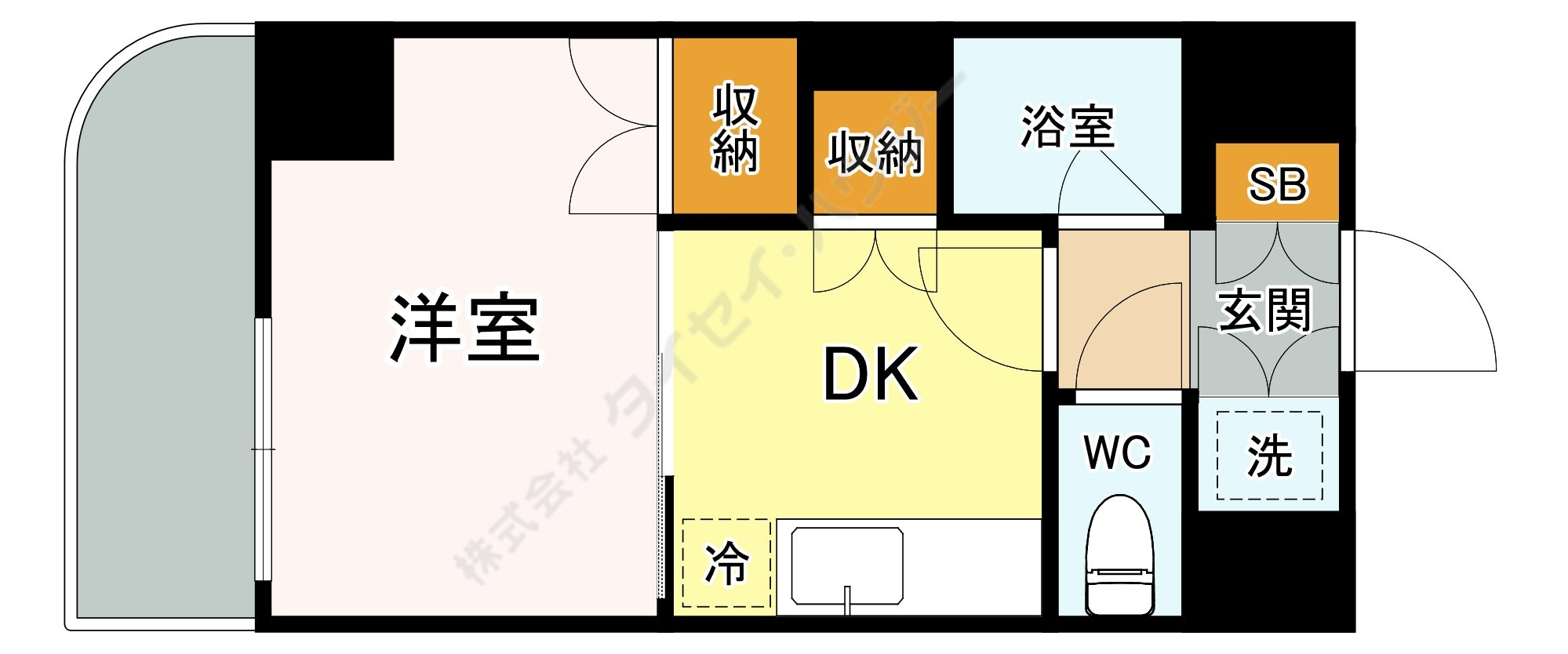ホームズ隅田の間取り