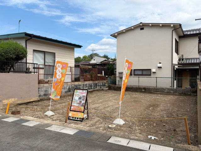 今里川原　駐車２台プラン　建築条件付き土地の外観|【現地】