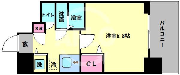 セオリー大阪ベイステージの間取り|セオリー大阪ベイステージ　間取り