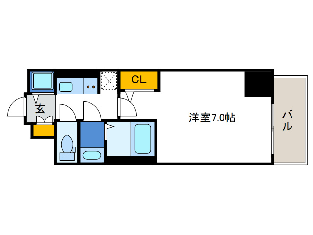サムティ難波VIVOの間取り