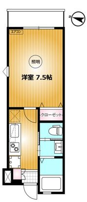 AQUE14の間取り