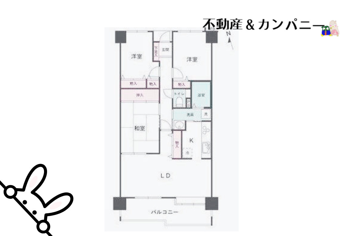 サーパス鷹子の間取り