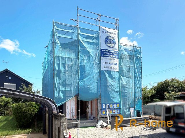 第1土浦市中高津　新築戸建て　1号棟の外観|ご予約を頂ければ、『平日』はもちろん『早朝』や『夜間』もご見学可能です♪お気軽にお申し付けください♪