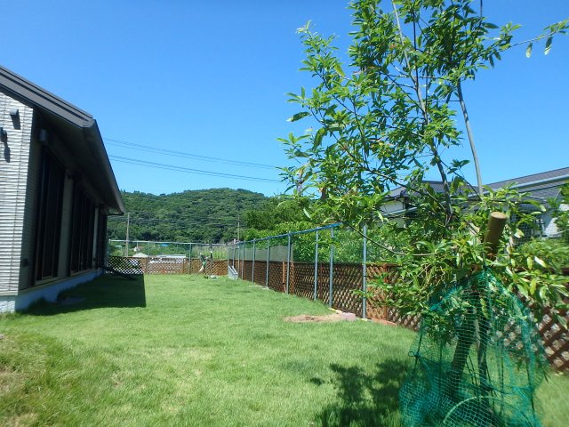 H0257H　片瀬白田築浅住宅の庭