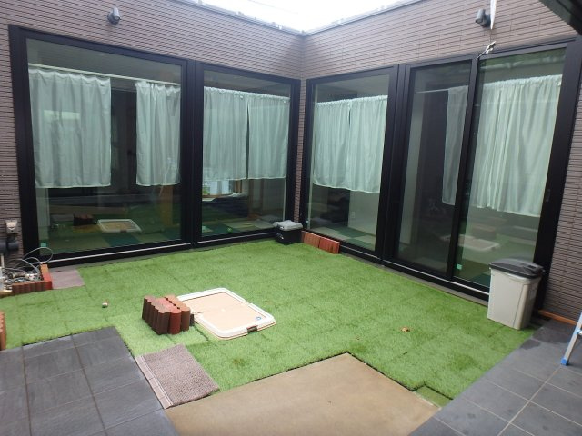 H0257H　片瀬白田築浅住宅の庭