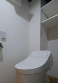 FLレジデンス神田公館Ⅱのトイレ|シンプルで使いやすいトイレです