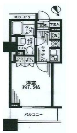 シティタワー横濱の間取り