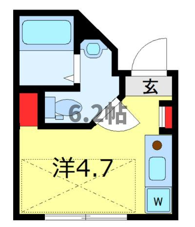 HJ PLACE SASAZUKAの間取り