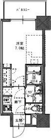 S-RESIDENCE福島玉川Unoの間取り