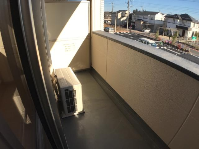 Creciaつくば（クレシアつくば）のバルコニー