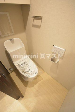 ワコーレ大阪新町タワーレジデンスのトイレ|同マンション内・別居室参考写真