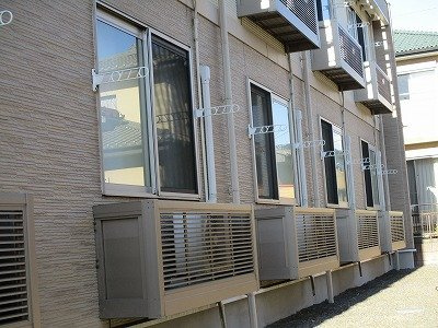 レオネクストアルプスのバルコニー
