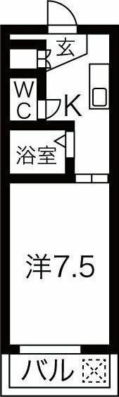 ティックランド南船場の間取り