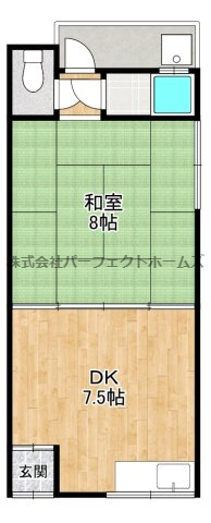 羊燈館＆むっちゃんメゾン枚方御殿山の間取り