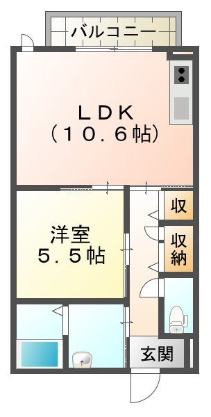 パールシャイン舞子の間取り
