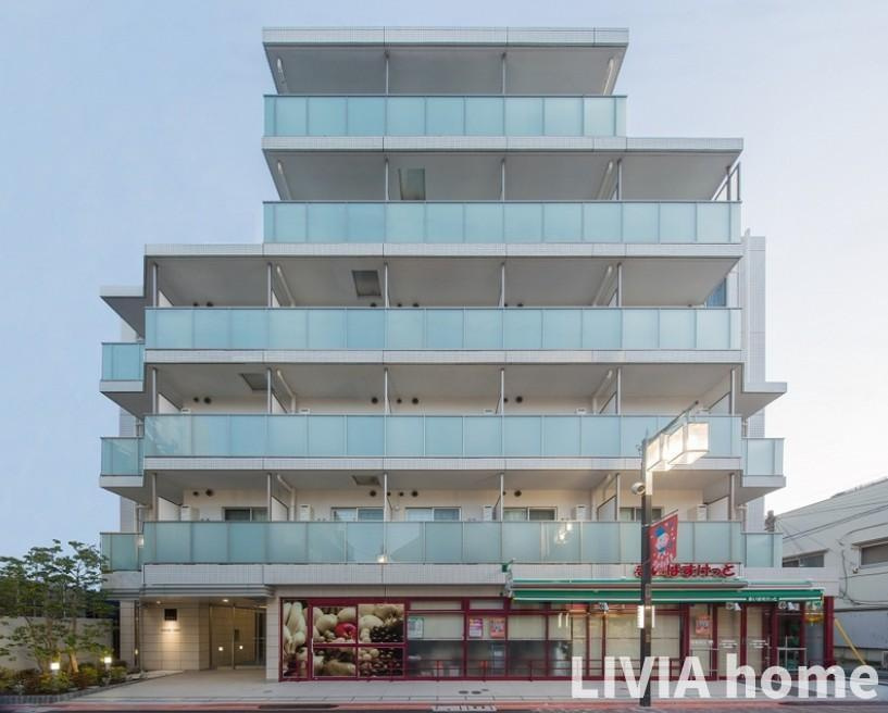 大田区大森西３丁目の賃貸マンションの外観パース