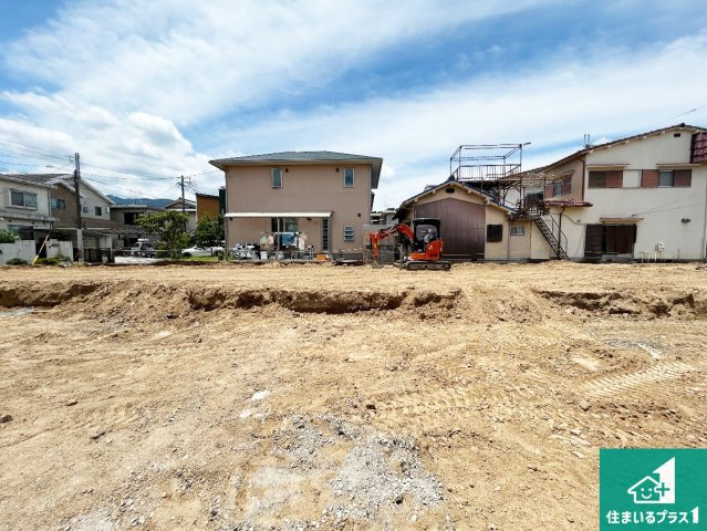●葛城市疋田　第6期　新築一戸建ての外観|現在はこんな感じです。完成までが待ち遠しいですね。