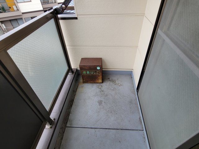 グレイス竹内Ⅱのバルコニー
