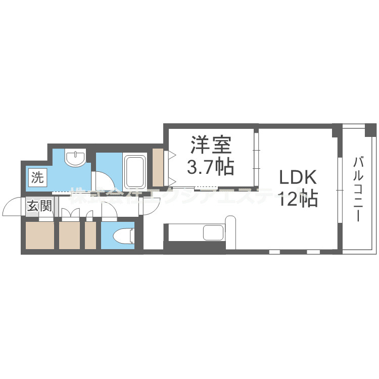 URBAN TERRACE ABENOの間取り