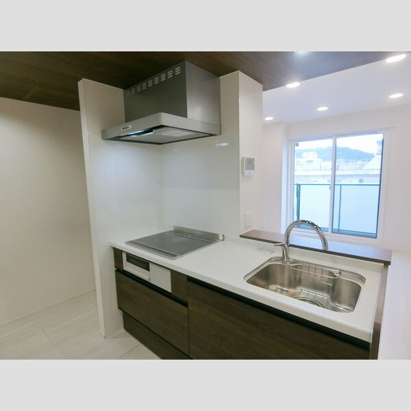 DーROOM八軒小路のキッチン
