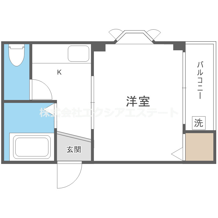 グレース上本町の間取り