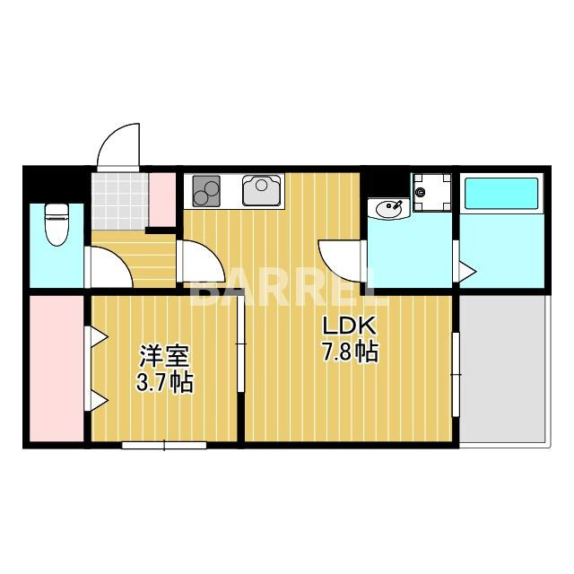 REGIES川西能勢口の間取り