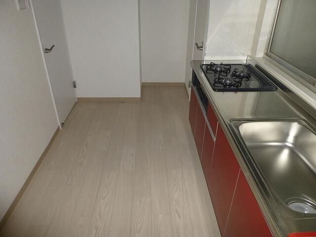 立川市高松町１丁目のアパートのキッチン