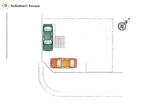 上尾市壱丁目南　中古戸建の区画図