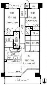 ａＬＡＴＯ白壁東の間取り